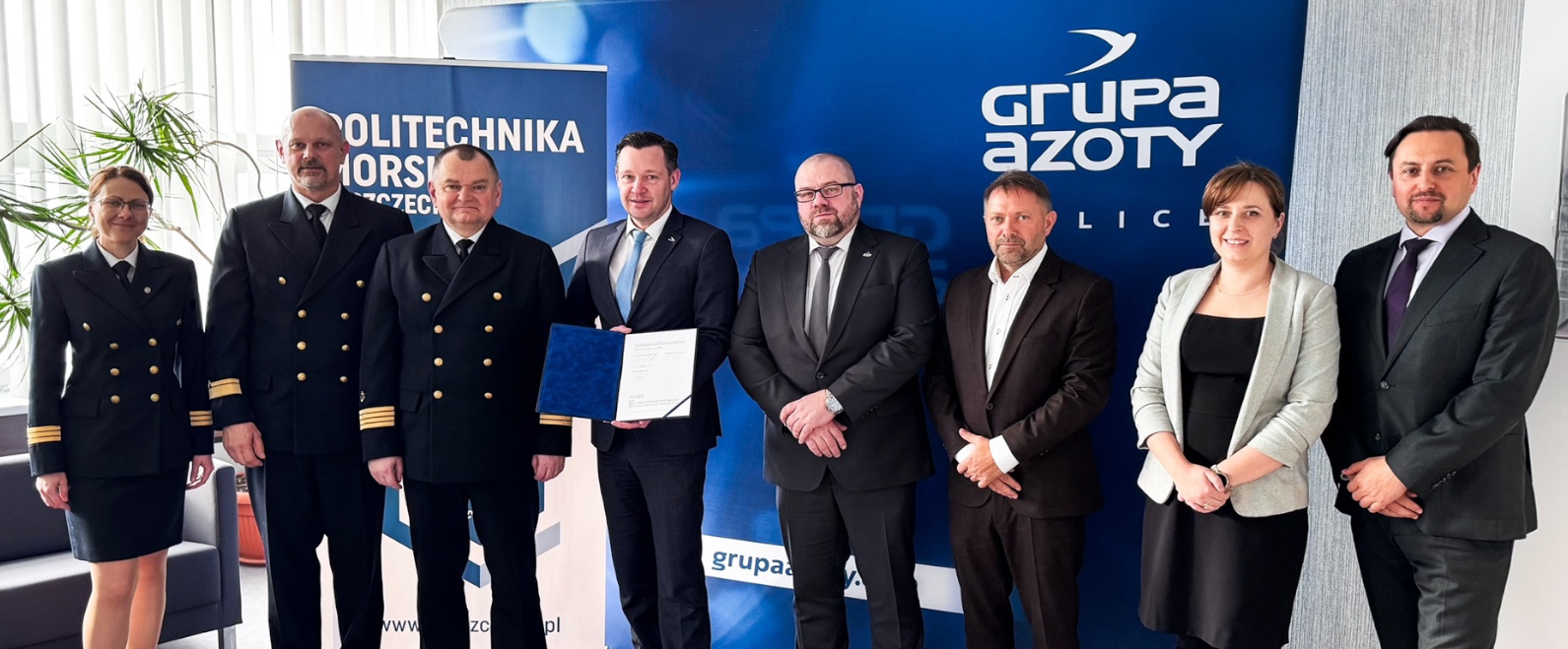 Collaboration between Grupa Azoty and the Maritime University of Szczecin for the development of the Police Port