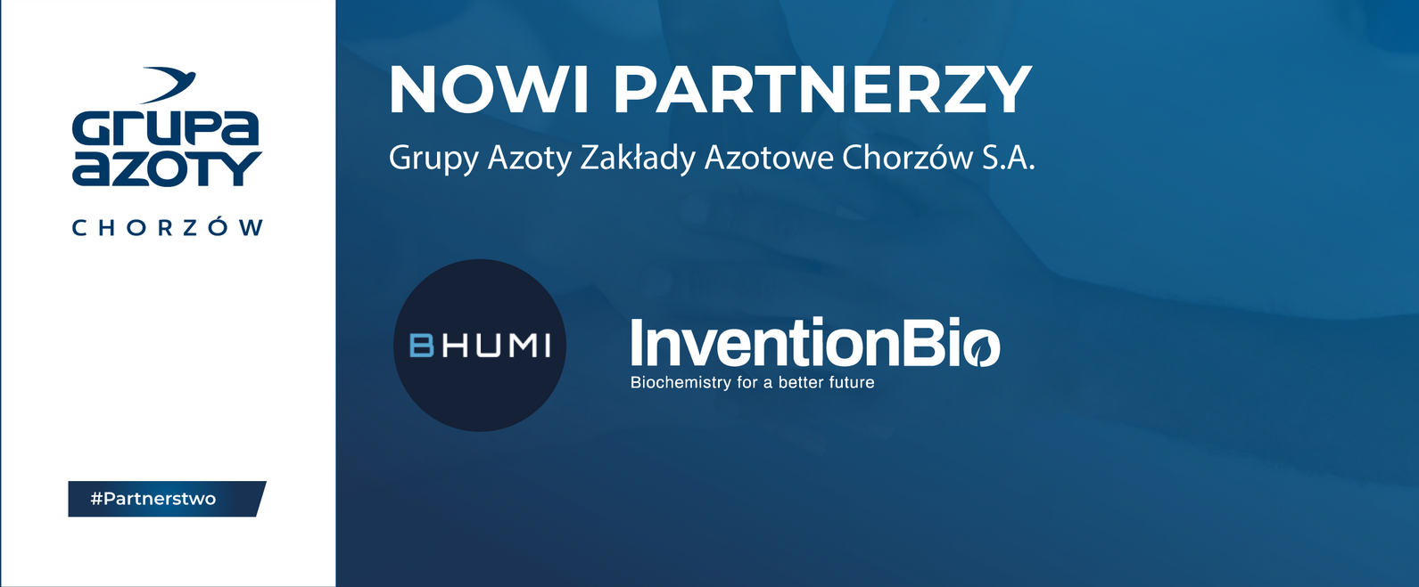 Grupa Azoty Zakłady Azotowe Chorzów S.A., Bhumi sp. z o.o. oraz InventionBio S.A. rozpoczynają produkcję SŁOMACTIVE – innowacyjnego preparatu dla rolnictwa regeneratywnego